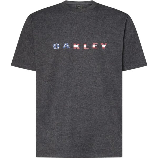 Oakley-Oakley-BF-Bark-Bike-Shirt-dark-grey-heather-grau Oakley - Oakley BF Bark Bike Shirt dark grey heather