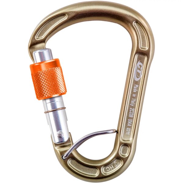 Climbing-Technology-Concept-SGL-HC-Screw-Gate-HMS-Karabiner-braun-braun Climbing - Technology Concept SGL HC Screw Gate HMS Karabiner braun