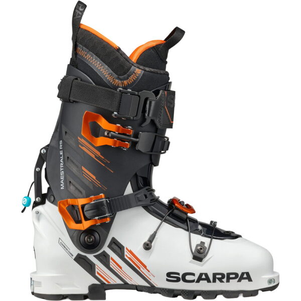 Scarpa-Maestrale-RS-Touren-Skischuhe-white-black-orange-weiss Scarpa - Scarpa Maestrale RS white black orange