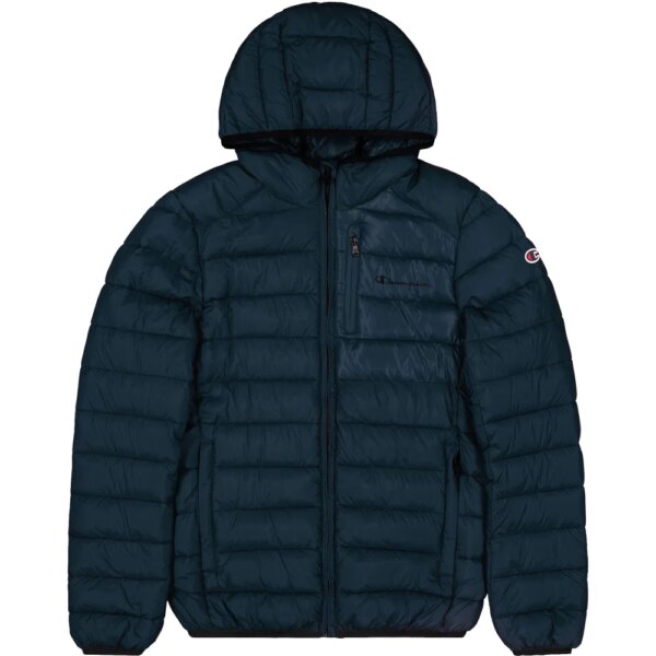 Champion-Champion-Hooded-Jacke-navy-blue-blau Champion - Champion Hooded Jacke navy blue