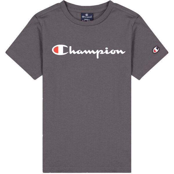 Champion - Champion Crewneck T-Shirt Jungen blackened pearl