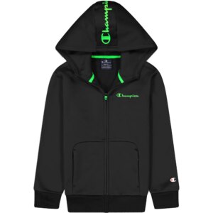 Champion - Champion Hooded Full Zip Sweatshirt Kinder black beauty