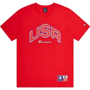 Champion - Champion Retro Sport Crewneck T-Shirt true red