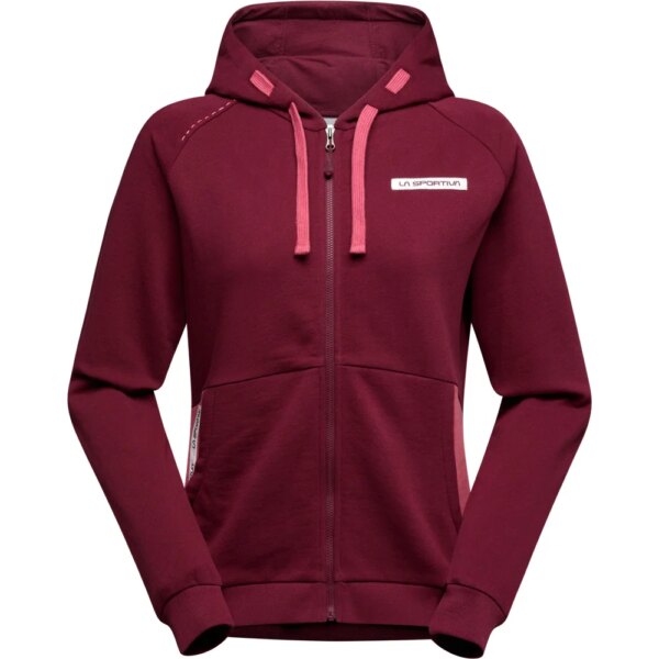 La-Sportiva-Kaos-Sweatshirtjacke-redwood-rot La - Sportiva Kaos Sweatshirtjacke redwood