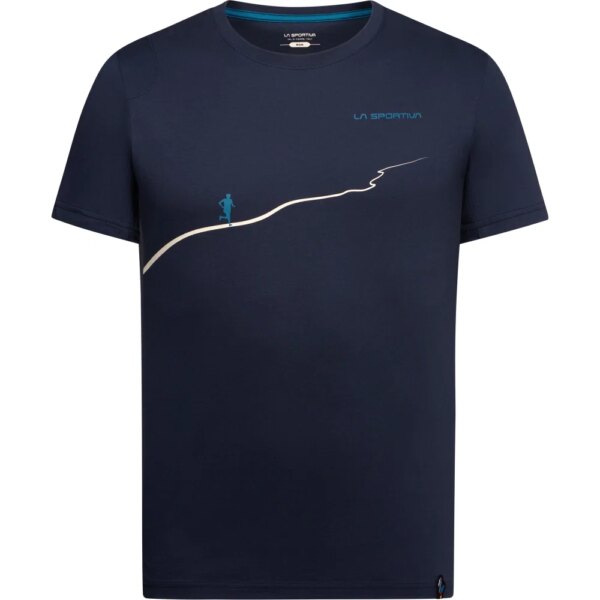 La-Sportiva-Trail-T-Shirt-night-sky-blau La - Sportiva Trail T-Shirt night sky