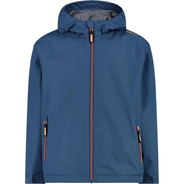 CMP-CMP-Fix-Hood-Regenjacke-Kinder-bluesteel-blau CMP - CMP Fix Hood Regenjacke Kinder bluesteel