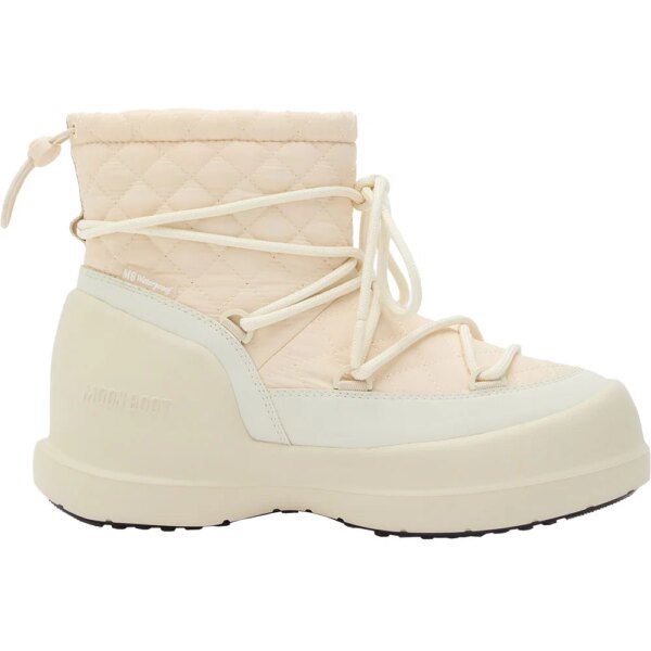 Moon-Boot-MB-Mezzaluna-Quilted-Mid-Wp-cream-weiss Moon - Boot MB Mezzaluna Quilted Mid Wp cream
