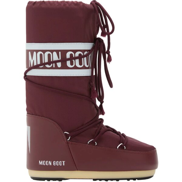 Moon-Boot-MB-Icon-Nylon-burgundy-rot Moon - Boot MB Icon Nylon burgundy