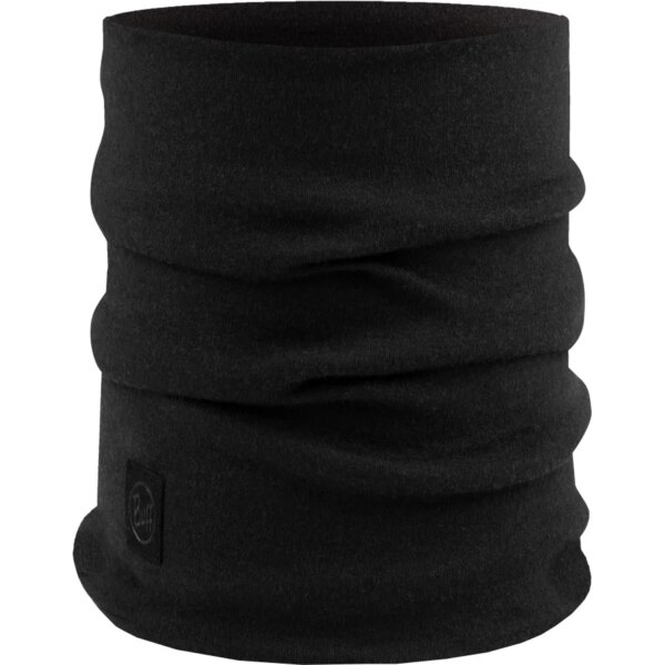 BUFF®-BUFF®-Merino-Heavyweight-Schlauschal-solid-black-schwarz BUFF® - BUFF® Merino Heavyweight Schlauschal solid black