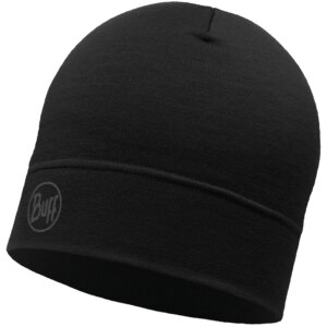 BUFF® - BUFF® Lightweight Merino Wool Mütze solid black