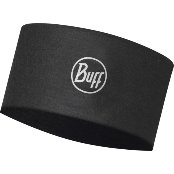 BUFF®-BUFF®-Coolnet-UV®-Stirnband-solid-black-schwarz BUFF® - BUFF® Coolnet UV+® Stirnband solid black