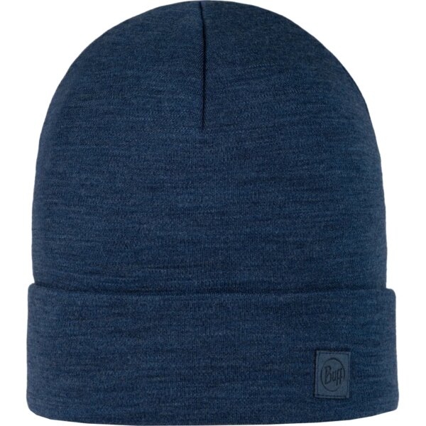 BUFF®-BUFF®-Merino-Heavyweight-Muetze-solid-night-blue-blau BUFF® - BUFF® Merino Heavyweight Mütze solid night blue