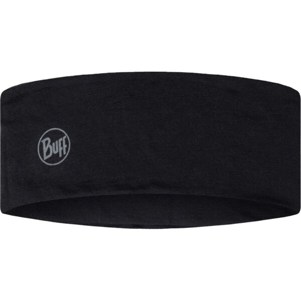 BUFF®-BUFF®-Lightweight-Merino-Wool-Strindband-solid-black-schwarz BUFF® - BUFF® Lightweight Merino Wool Strindband solid black