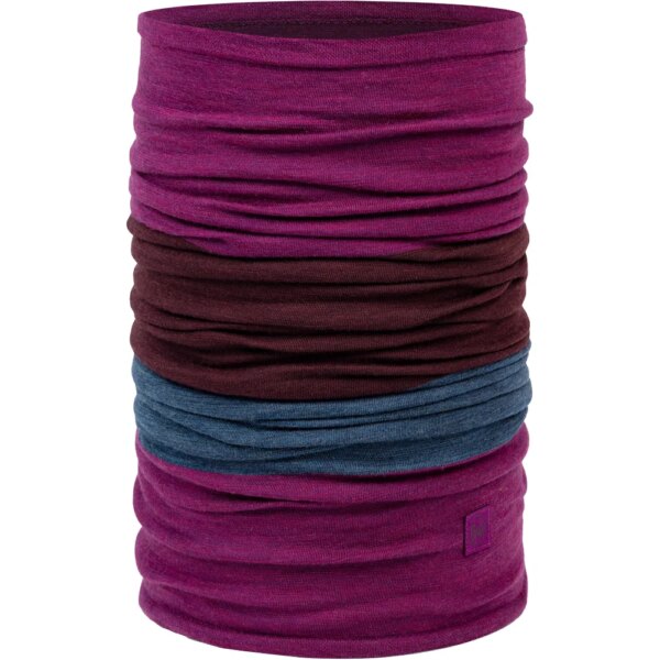 BUFF®-BUFF®-Merino-Move-Schlauchschal-block-magenta-lila BUFF® - BUFF® Merino Move Schlauchschal block magenta