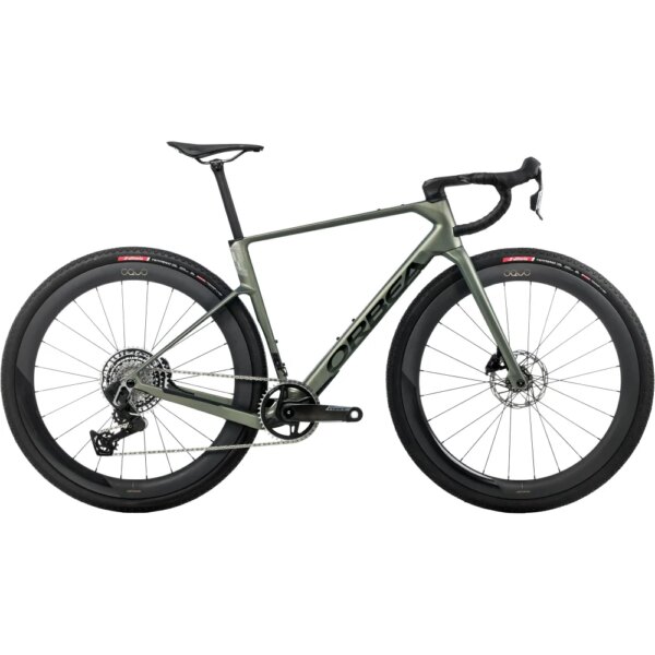 Orbea - Orbea Terra Race M21eLTD 1X Carbon Gravel Bike spaceship green