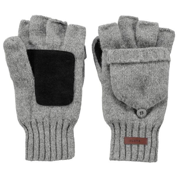 Barts-Barts-Haakon-Handschuhe-heather-grey-grau Barts - Barts Haakon Handschuhe heather grey