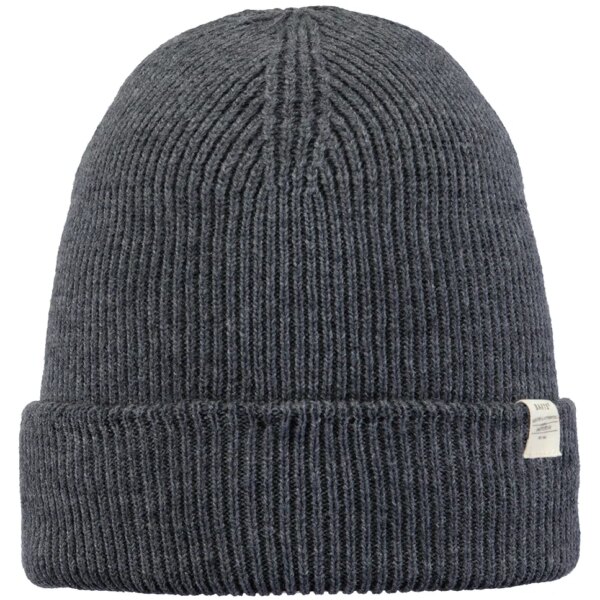 Barts-Barts-Kinabalu-Beanie-dark-heather-grau Barts - Barts Kinabalu Beanie dark heather