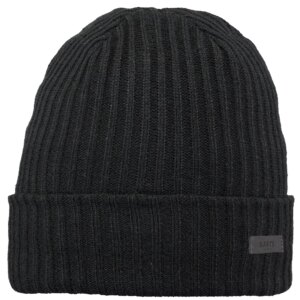 Barts - Barts Wilbert Turnup Beanie schwarz