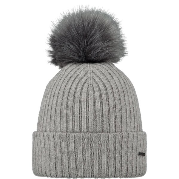 Barts-Barts-Kenzie-Beanie-heather-grey-grau Barts - Barts Kenzie Beanie heather grey