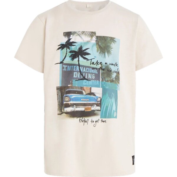 Protest-Protest-Armano-Jr-T-Shirt-Jungen-kitoffwhite-weiss Protest - Protest Armano Jr T-Shirt Jungen kitoffwhite