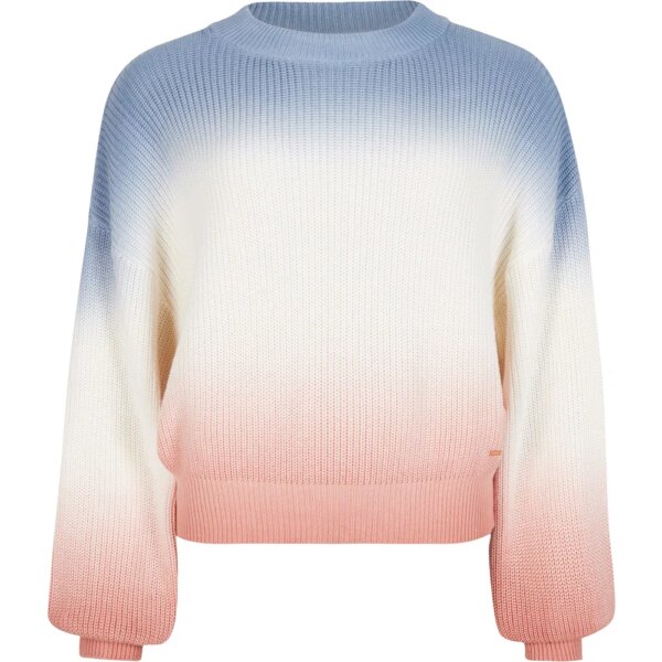 ONeill-ONeill-Dip-Dye-Pullover-tempest-colour-block-weiss O'Neill - O'Neill Dip Dye Pullover tempest colour block