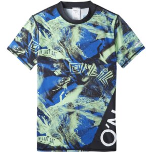 O'Neill - O'Neill Crazy Longsleeve Skin Rashguard Jungen princess blue colour block