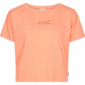 O'Neill - O'Neill Essentials O'Neill Script Drape T-Shirt coral pink