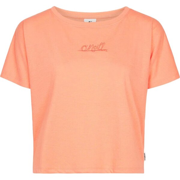 O'Neill - O'Neill Essentials O'Neill Script Drape T-Shirt coral pink