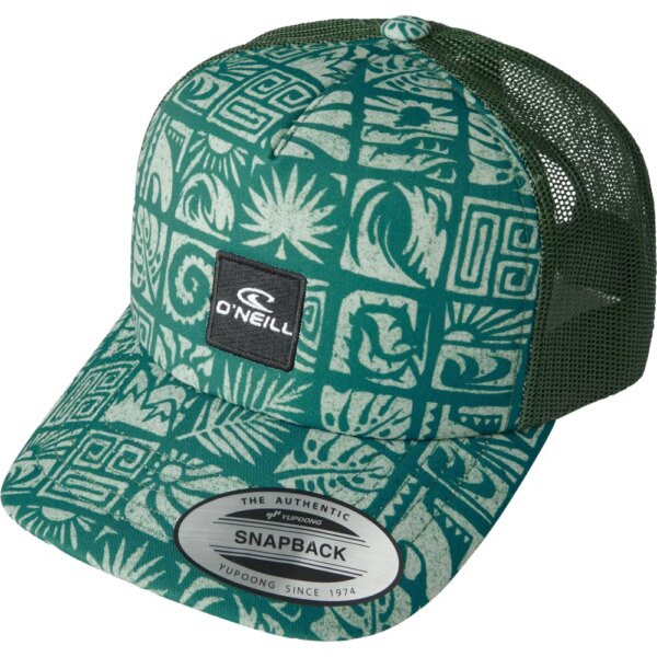 ONeill-ONeill-Summer-Camp-Trucker-Cap-Jungen-blue-bricks-gruen O'Neill - O'Neill Summer Camp Trucker Cap Jungen blue bricks