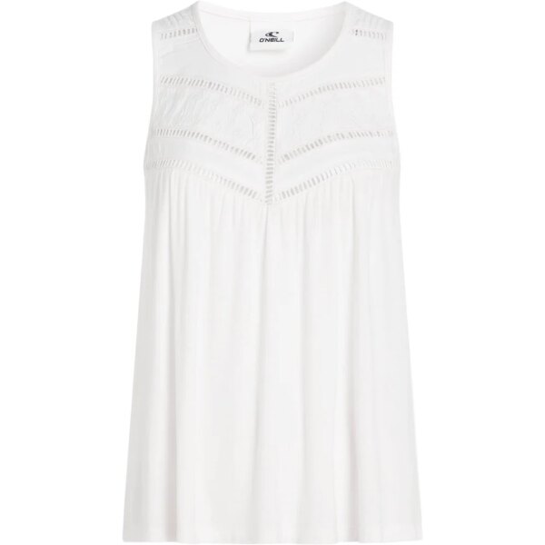 ONeill-ONeill-Essentials-Tokeena-Tanktop-snow-white-weiss O'Neill - O'Neill Essentials Tokeena Tanktop snow white