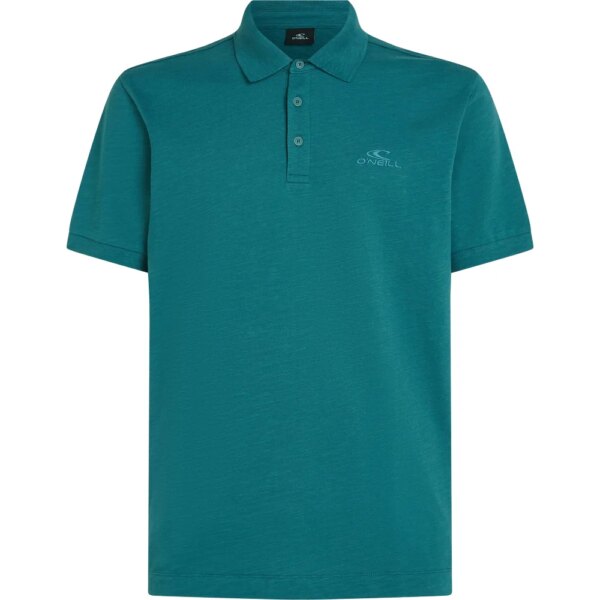 ONeill-ONeill-Slub-Poloshirt-botanical-heat-gruen O'Neill - O'Neill Slub Poloshirt botanical heat