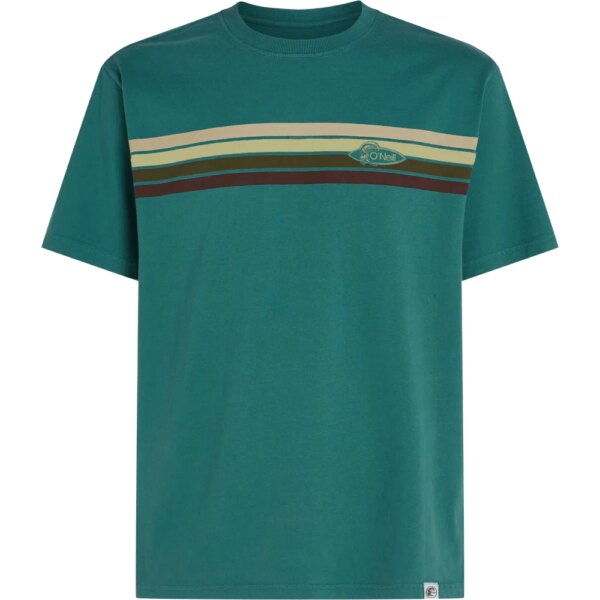 O'Neill - O'Neill O'Rignals Front-Stripe T-Shirt botanical heat