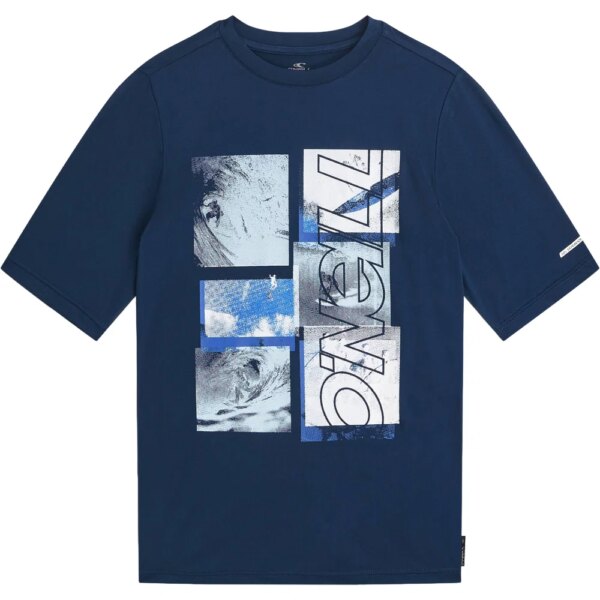 ONeill-ONeill-ONeill-Hybrid-T-Shirt-Jungen-english-evening-blau O'Neill - O'Neill O'Neill Hybrid T-Shirt Jungen english evening