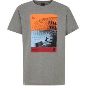 Protest - Protest Luke Jr T-Shirt Jungen soil grey