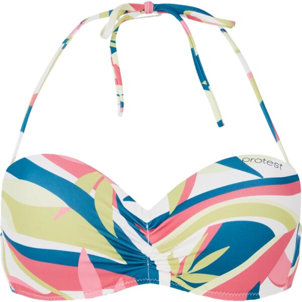 Protest-Protest-Mix-Leslie-25-Bandeau-Bikini-guava-pink-rosapink Protest - Protest Mix Leslie 25 Bandeau Bikini guava pink