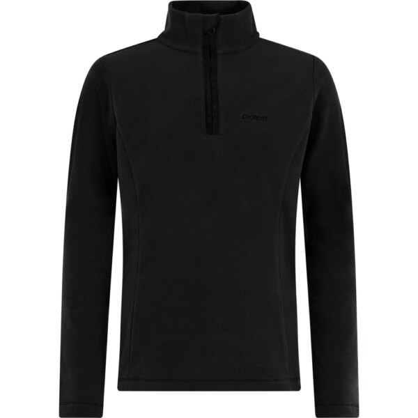 Protest - Protest Remutey Jr 1/4 Zip Fleece Pullover Mädchen true black