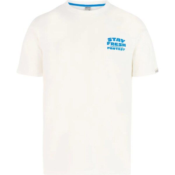 Protest-Protest-Jarco-T-Shirt-seashelloffwhite-weiss Protest - Protest Jarco T-Shirt seashelloffwhite