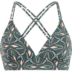 Protest - Protest MIXRelax Triangel Bikini Top laurel green