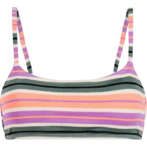 Protest - Protest MIXElif Bandeau Bikini Top jelly purple