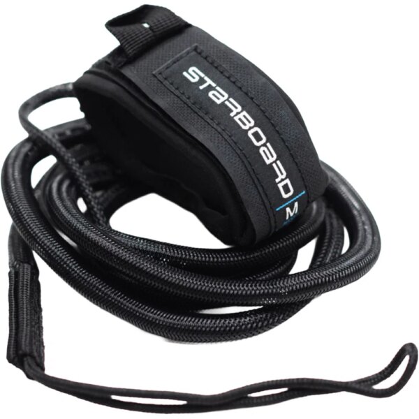 Starboard-Starboard-Yulex-Light-SUP-Leash-schwarz-schwarz Starboard - Starboard Yulex Light SUP Leash schwarz