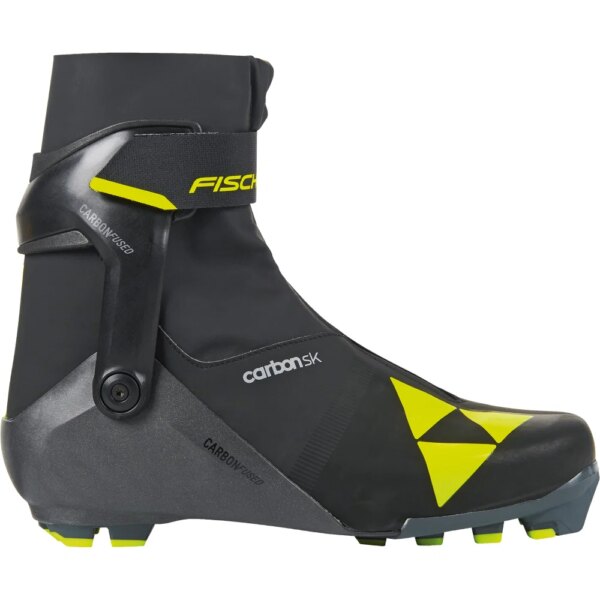 Fischer-Fischer-Carbon-Skate-Langlaufschuhe-schwarz-gelb-schwarz Fischer - Fischer Carbon Skate Langlaufschuhe schwarz gelb
