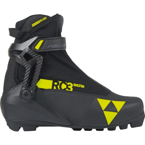 Fischer-Fischer-RC3-Skate-Langlaufschuhe-schwarz-gelb-schwarz Fischer - Fischer RC3 Skate Langlaufschuhe schwarz gelb