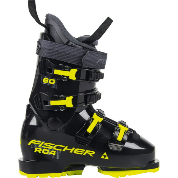 Fischer-RC4-60-JR-GripWalk®-Alpin-Skischuhe-Kinder-schwarz-schwarz Fischer - Fischer RC4 60 JR GripWalk® Kinder schwarz