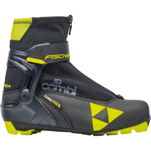 Fischer - Fischer JR Combi 20/21 Langlaufschuhe Kinder schwarz