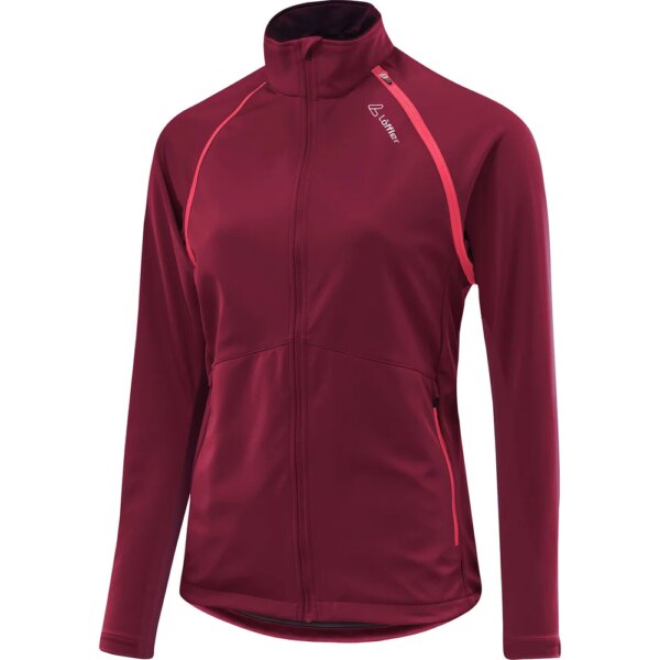 Loeffler-Loeffler-WS-Light-Zip-Off-Langlaufjacke-burgund-rot Löffler - Löffler WS Light Zip-Off Langlaufjacke burgund