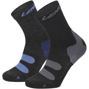 Lenz - Socks Outdoor 1.0 grau pink
