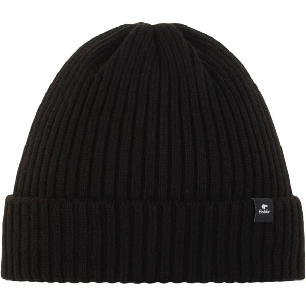 Eisbaer-Eisbaer-Ripp-2.0.-Muetze-schwarz-schwarz Eisbär - Eisbär Ripp 2.0. Mütze schwarz