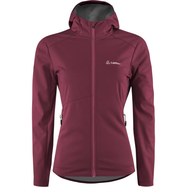 Loeffler-Loeffler-North-Airblocc-Light-Softshelljacke-aubergine-lila Löffler - Löffler North Airblocc Light Softshelljacke aubergine