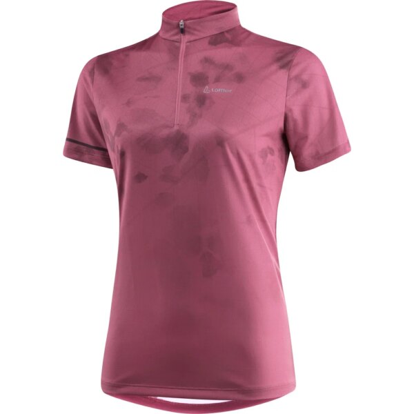 Loeffler-Loeffler-Leaf-Radtrikot-malaga-rosapink Löffler - Löffler Leaf Radtrikot malaga