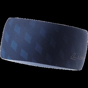 Löffler - Löffler Elastic Open Cut Stirnband dunkelblau